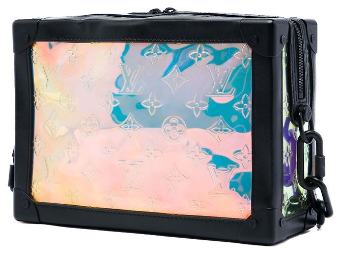 Bauletto Soft Monogram Prism nero Louis Vuitton - vista 2