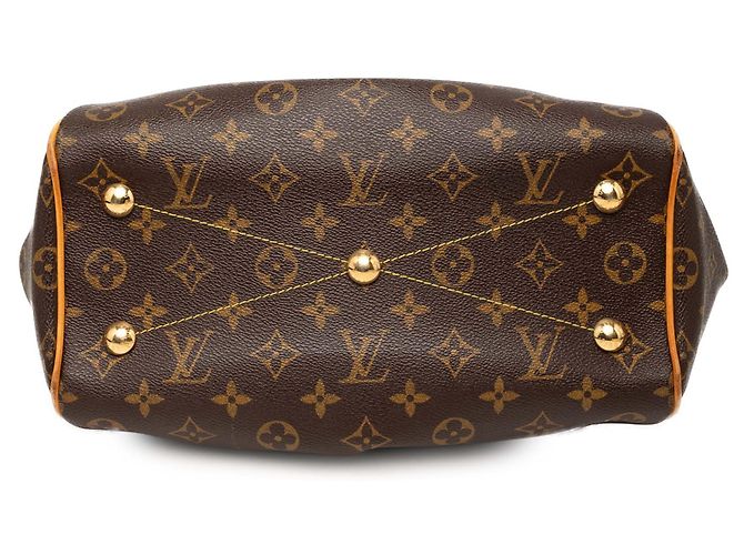 Louis Vuitton Marrone Monogram Tivoli PM - vista 3