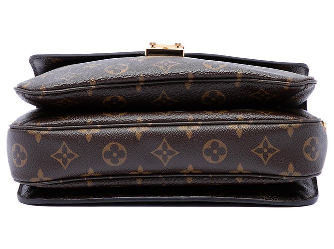 Louis Vuitton Marrone Monogram Pochette Metis - vista 3