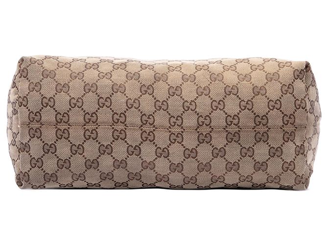 Borsa Icon Bit in tela GG beige Gucci - vista 3
