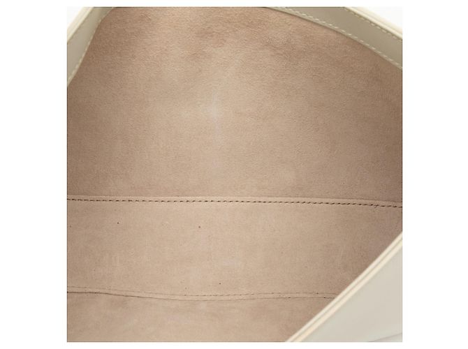 Saint Laurent Le 5 a 7 in pelle di vitello liscia bianca Bianco - vista 4