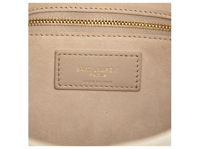 Saint Laurent Le 5 a 7 in pelle di vitello liscia bianca Bianco - vista 5