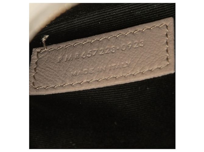 Saint Laurent Le 5 a 7 in pelle di vitello liscia bianca Bianco - vista 6