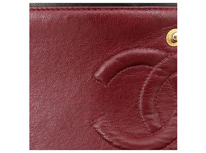 Chanel Black Medium Classic Lambskin Double Flap Schwarz - Ansicht 15