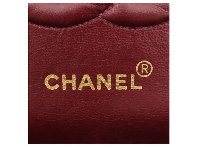 Chanel Black Medium Classic Lambskin Double Flap Schwarz - Ansicht 5