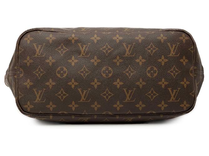 Louis Vuitton Marrone Monogram Neverfull MM - vista 3