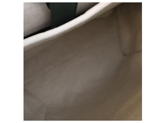 Gucci Green Large Rucksack aus Kalbsleder Web Ophidia Grün Dunkelgrün - Ansicht 10
