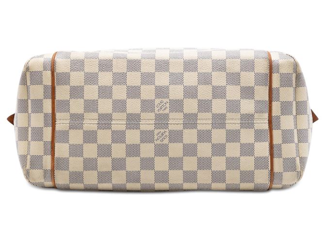 Louis Vuitton White Damier Azur Totally MM Weiß - Ansicht 3