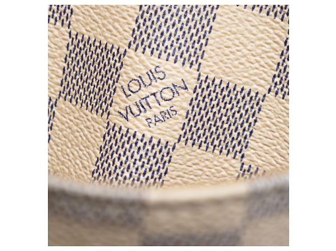 Louis Vuitton White Damier Azur Totally MM Weiß - Ansicht 5