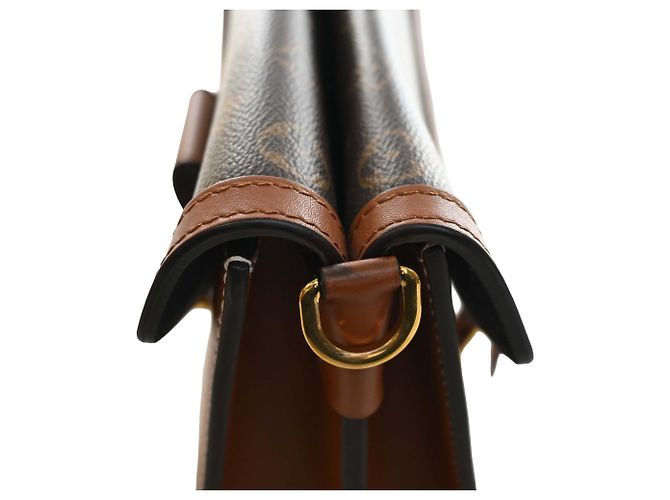 Louis Vuitton Braun Monogram Retro Biface - Ansicht 6