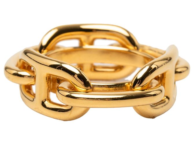 Hermès Gold Vergoldeter Regate Schalsring Golden - Ansicht 2