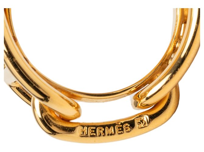 Hermès Gold Vergoldeter Regate Schalsring Golden - Ansicht 4