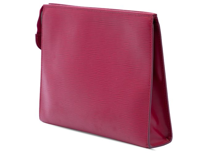 Beauty case Louis Vuitton in Epi Toile rosa 26 - vista 2