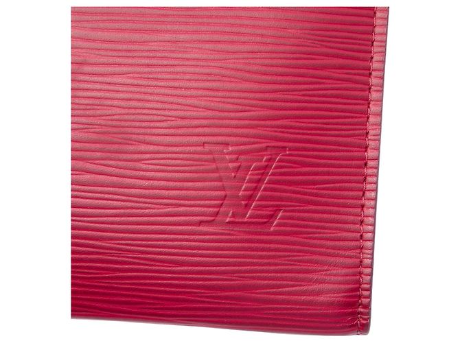 Beauty case Louis Vuitton in Epi Toile rosa 26 - vista 5