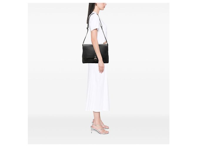 Louis Vuitton Black Utah Omaha Nero - vista 6
