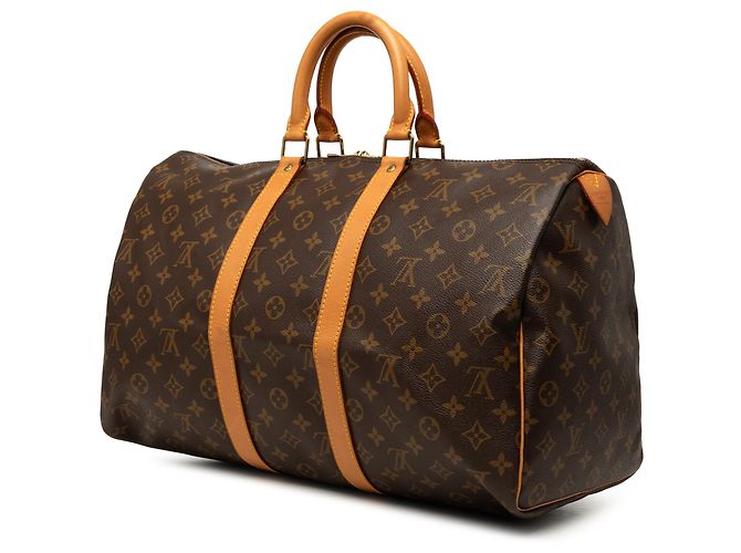 Louis Vuitton Braun Monogram Keepall 45 - Ansicht 2