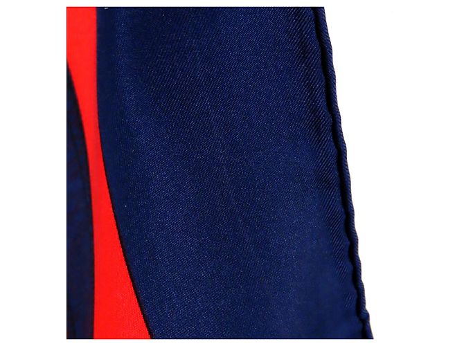 Hermès Red Eperon d Or 90 Navy blue - view 8