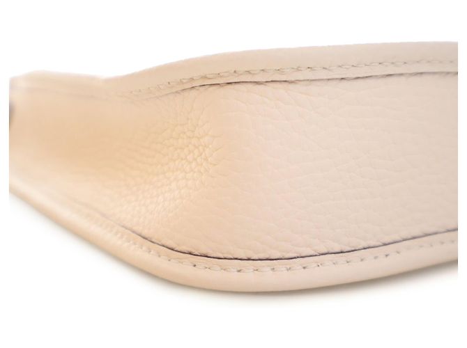 Hermès White Clemence Evelyne 16 Amazone Blanc Écru - vue 11