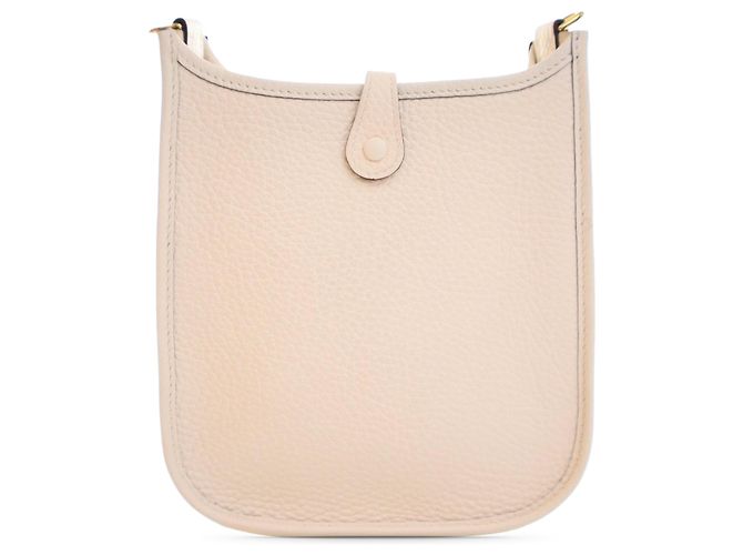 Hermès White Clemence Evelyne 16 Amazone Blanc Écru - vue 2