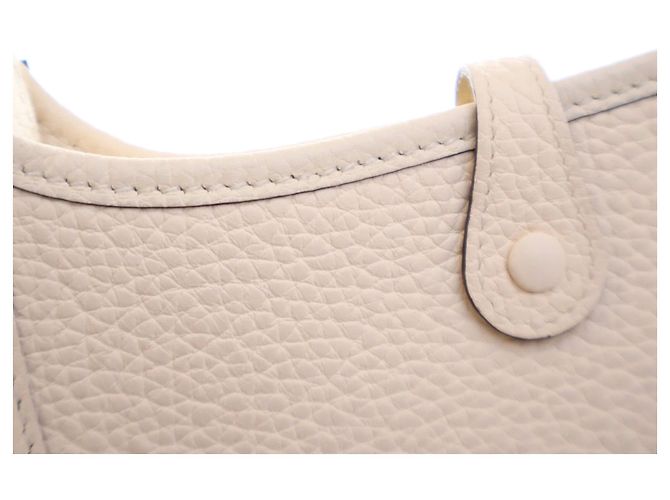 Hermès White Clemence Evelyne 16 Amazone Blanc Écru - vue 9