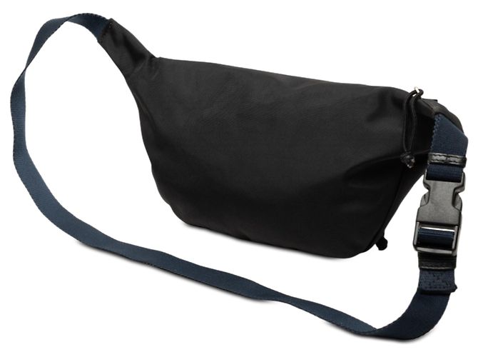 Borsa a tracolla Balenciaga Black Small Nylon Logo Wheel Belt Bag Nero - vista 2