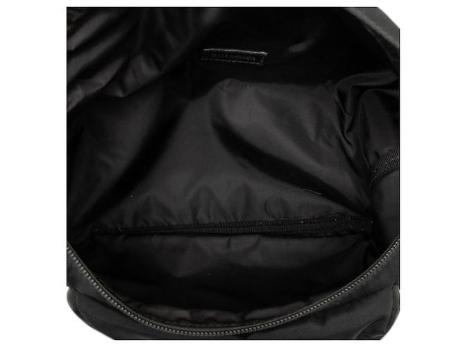 Borsa a tracolla Balenciaga Black Small Nylon Logo Wheel Belt Bag Nero - vista 4