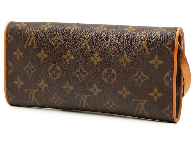 Louis Vuitton Pochette Twin GM Monogram marrone - vista 2