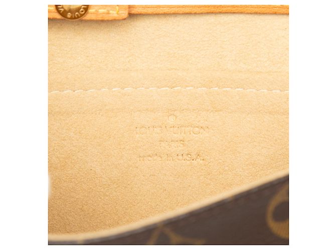 Louis Vuitton Pochette Twin GM Monogram marrone - vista 5