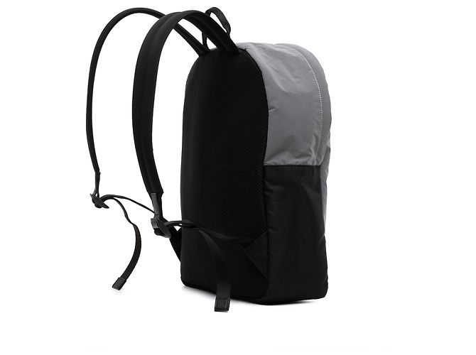 Versace Rucksack aus Nylon in Grau mit Logo-Print Braun - Ansicht 2