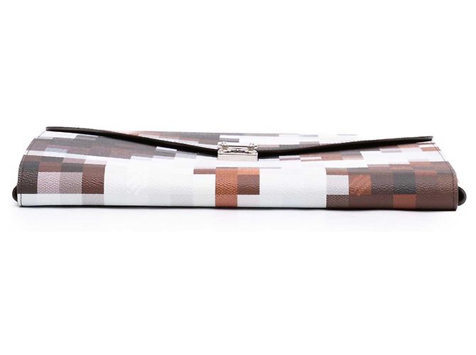 Louis Vuitton Marrone Damier Cowmooflage Mark Folder Marrone scuro - vista 3