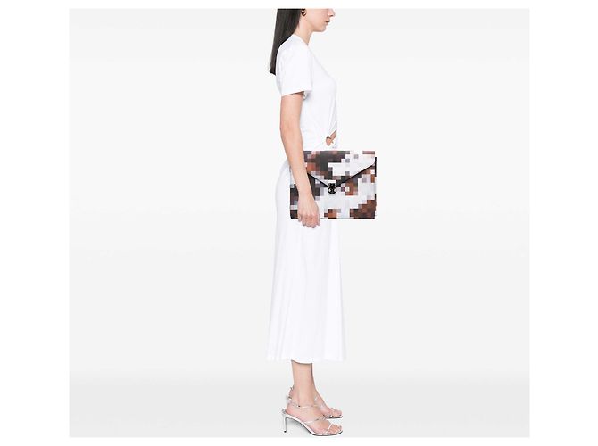 Louis Vuitton Marrone Damier Cowmooflage Mark Folder Marrone scuro - vista 6