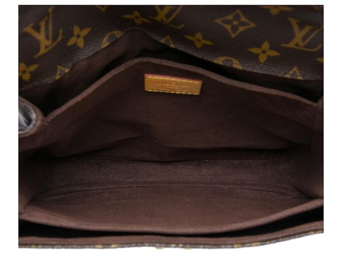 Louis Vuitton Pochette Metis Monogram Marrone - vista 4
