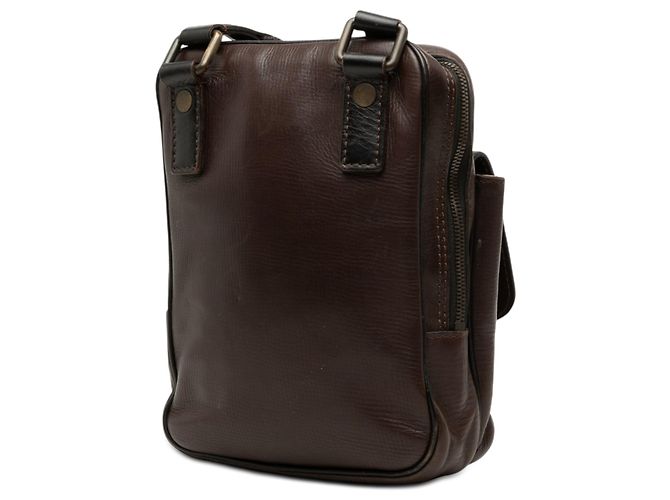 Louis Vuitton Marrone Utah Iroquois Marrone scuro - vista 2