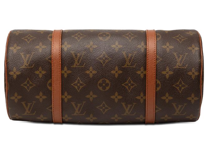 Louis Vuitton Marrone Monogram Papillon 30 - vista 3