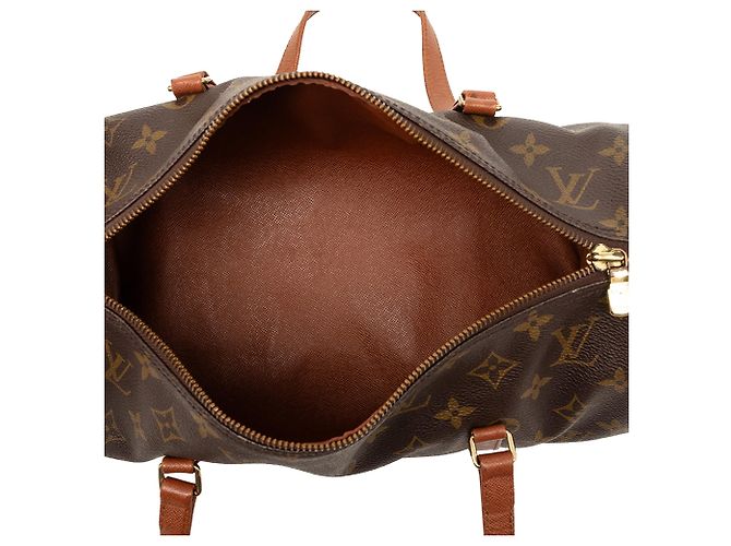 Louis Vuitton Marrone Monogram Papillon 30 - vista 4