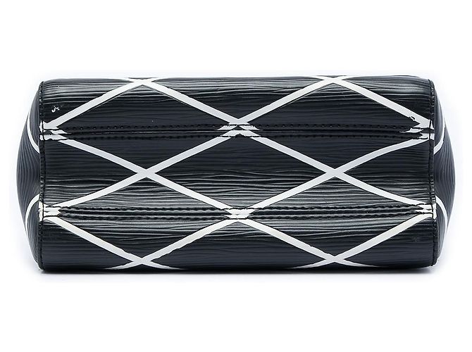 Louis Vuitton Black Epi Malletage Twist Nero - vista 3