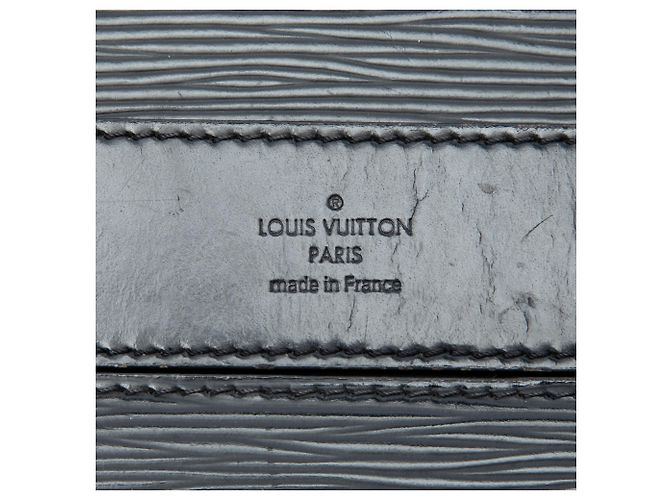 Louis Vuitton Black Epi Bassano GM Nero - vista 5