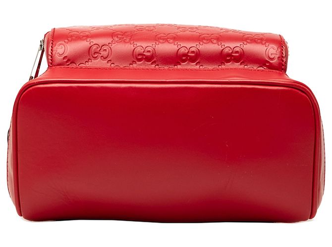 Zaino Gucci Rosso Guccissima - vista 3