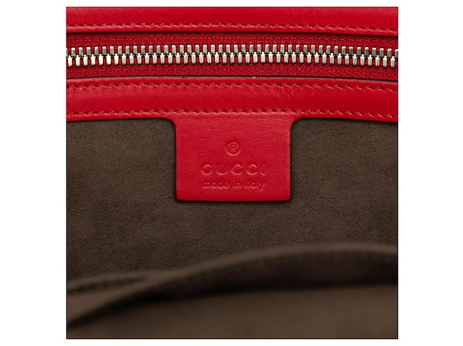 Zaino Gucci Rosso Guccissima - vista 5
