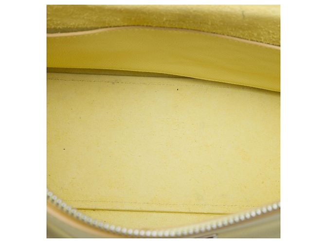 Belt Bag Céline Borsa cintura Celine in pelle di vitello microgranulata gialla Giallo - vista 4