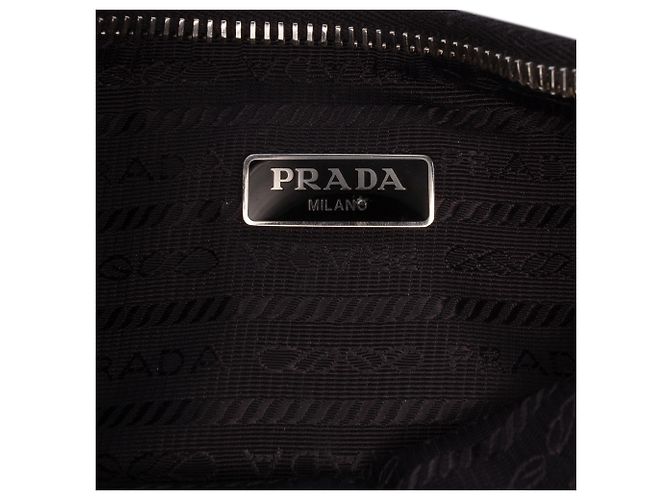 Borsa Prada Black Saffiano Trimmed Re Nylon Re Edition 2005 Nero - vista 5
