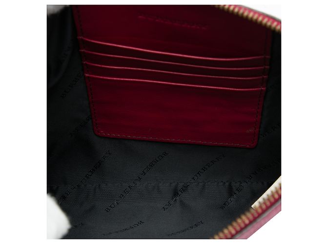 Borsa a tracolla Burberry Peyton in tela House Check marrone Marrone chiaro - vista 4