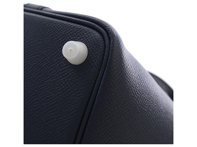 Hermès Blue Epsom Tressage Picotin Lock 18 Blu navy - vista 9