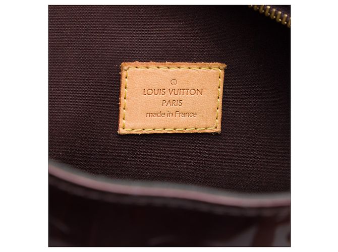 Louis Vuitton Purple Monogram Vernis Brentwood Porpora - vista 5