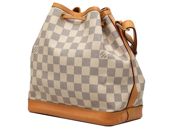Louis Vuitton Noe BB en Damier Azur blanco - vista 2