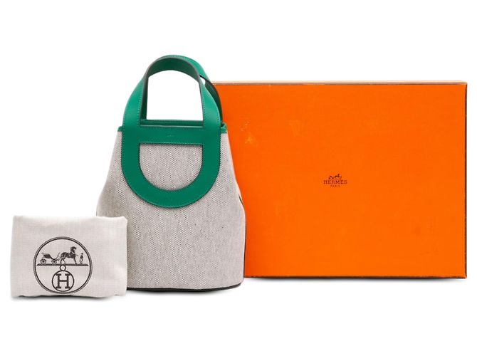 Hermès Gray Toile e Swift In the Loop 18 - vista 7