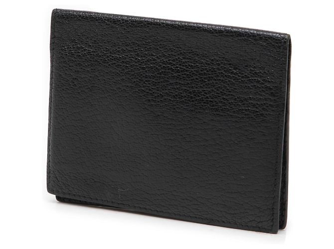 Tarjetero Evelyne en chevre Mysore negro Hermès - vista 2