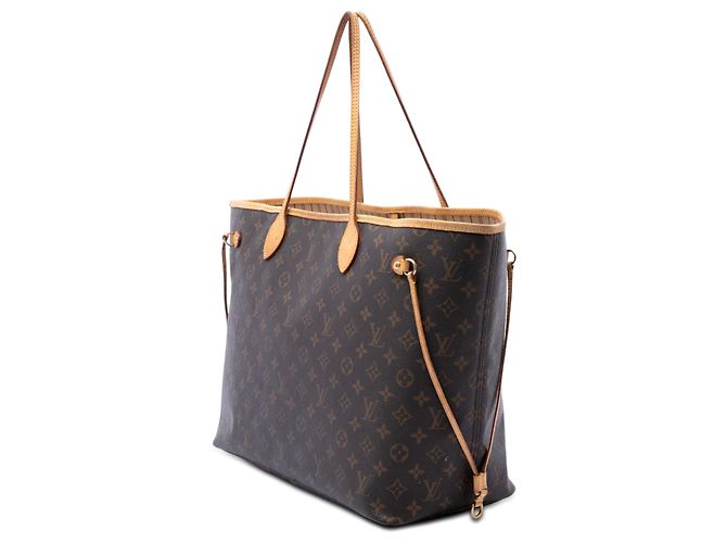 Louis Vuitton Marrone Monogram Neverfull MM - vista 2