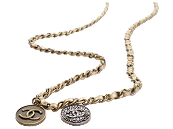Chanel Gold Small Micro Quilted Metallic Lambskin Coin Flap D'oro - vista 12