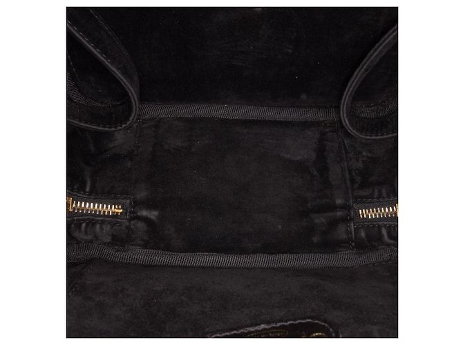 Vanity Chanel Kosmetiktasche Black Medium CC Caviar Schwarz - Ansicht 4